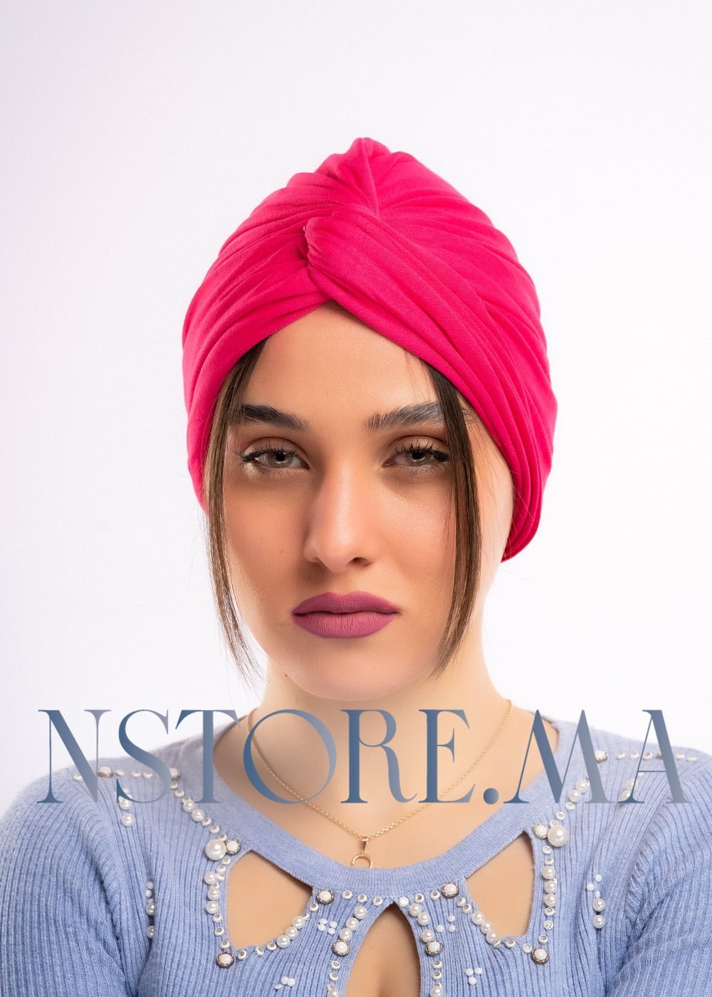 تربان قطني - وردي فوشيا -