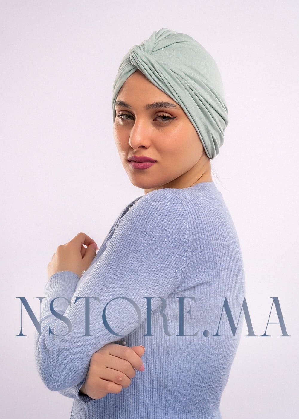 تربان قطني - أخضر باستيل -