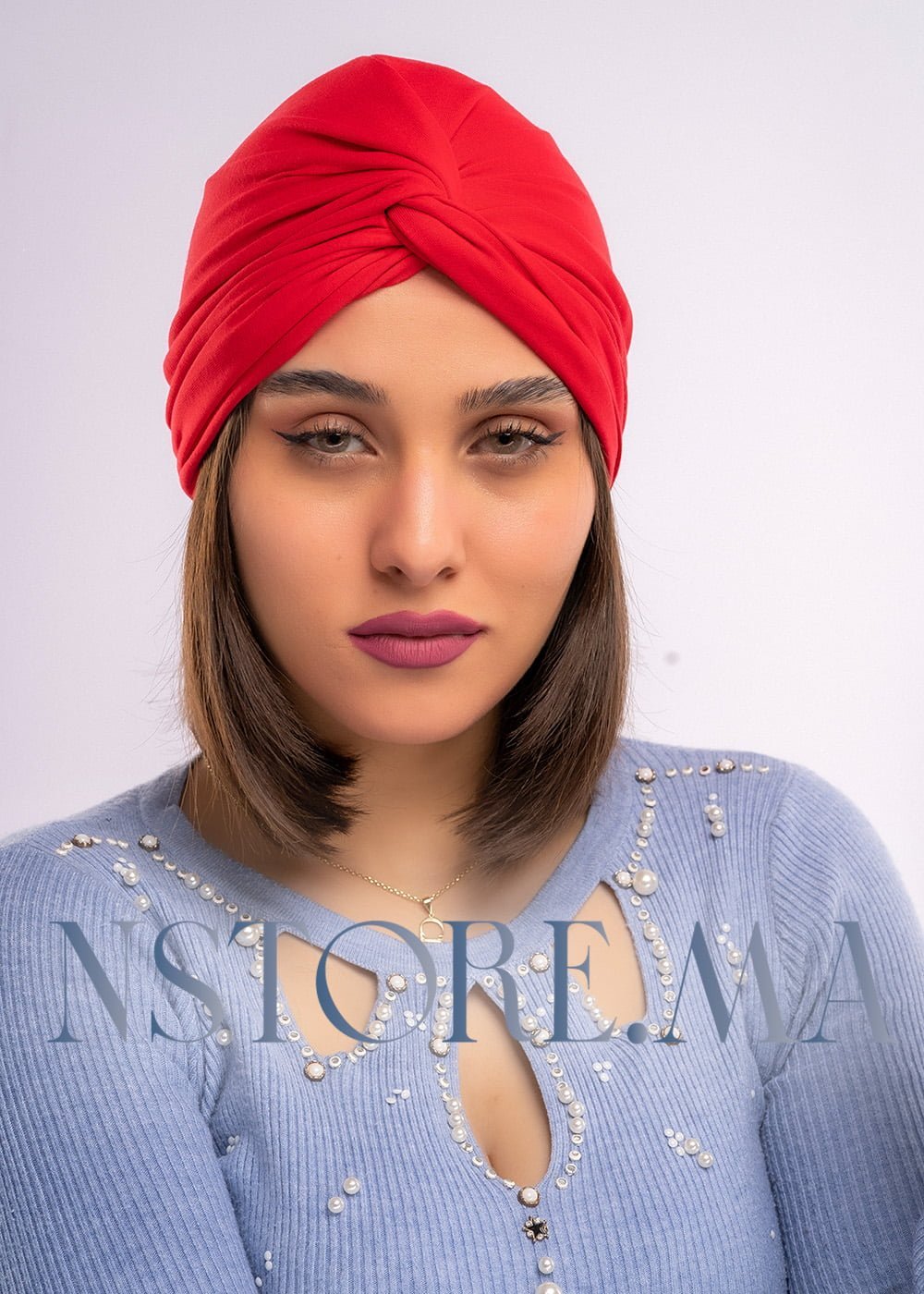 تربان قطني - أحمر -