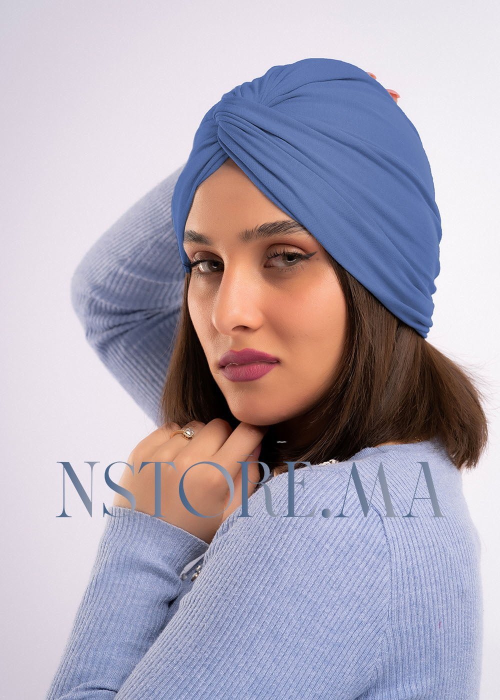 تربان قطني - أزرق جينز -