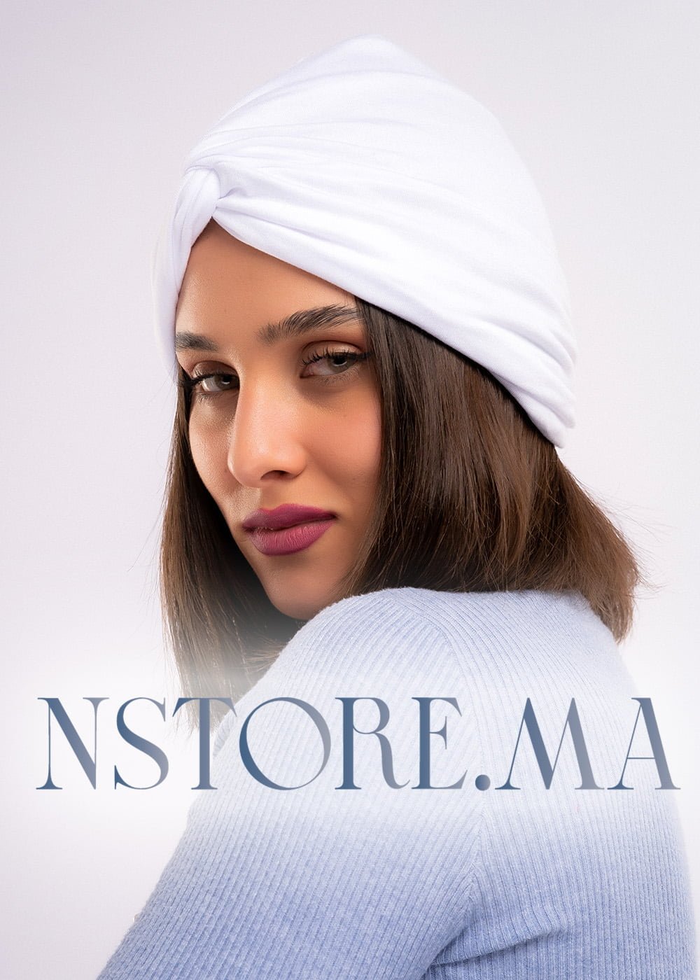 تربان قطني - أبيض -