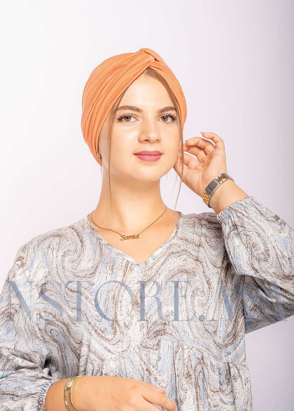 تربان قطني - برتقالي -