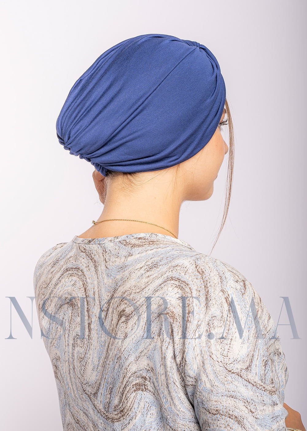 تربان قطني - أزرق غامق -