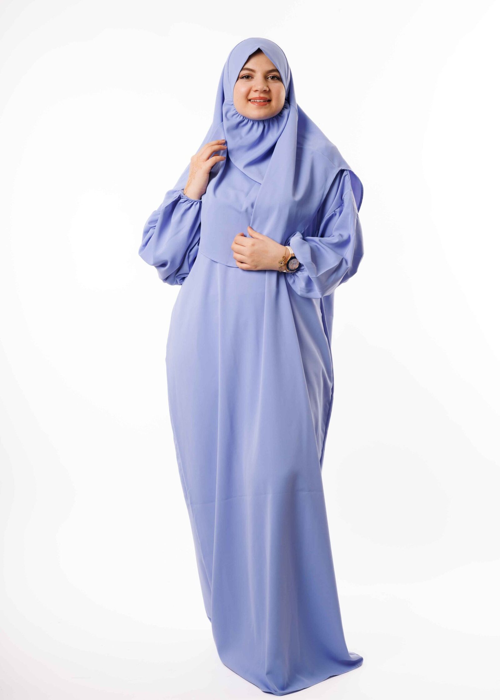 عباية الصلاة والإستعمال اليومي - أزرق فاتح -