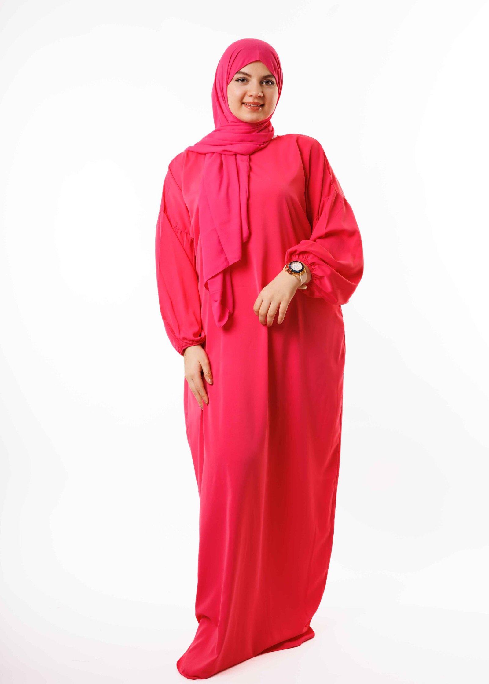 عباية الصلاة والإستعمال اليومي - وردي باربي -