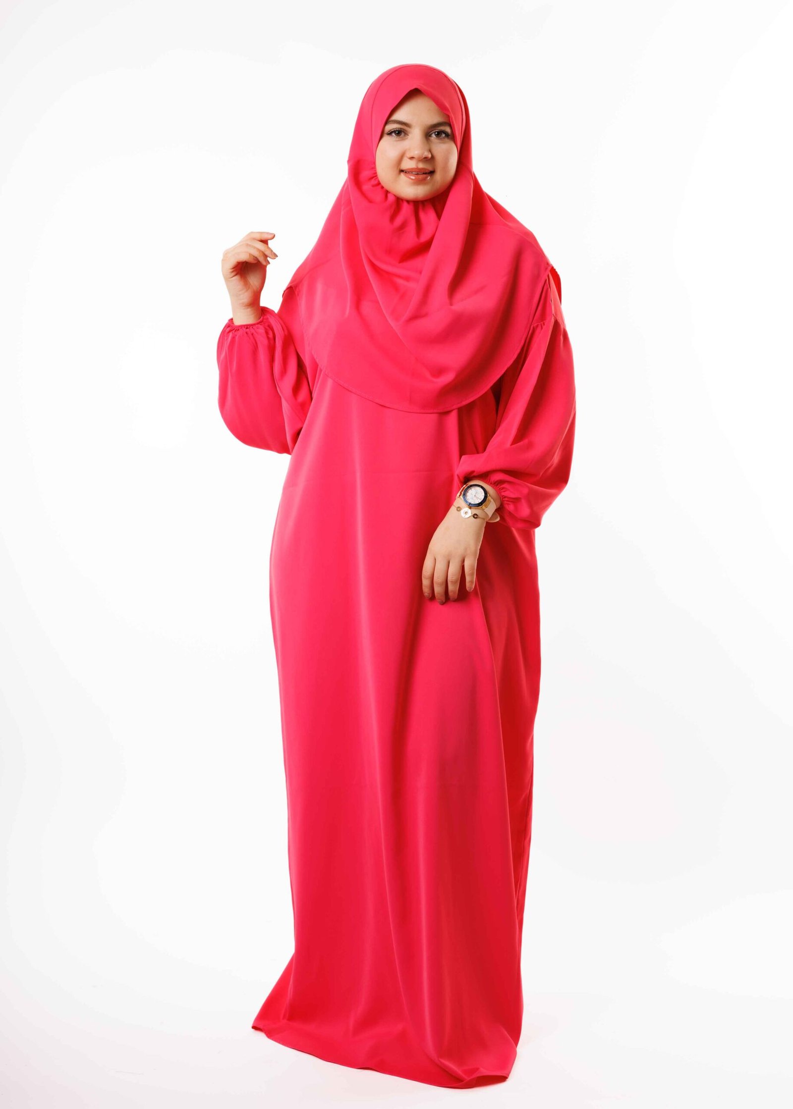 عباية الصلاة والإستعمال اليومي - وردي باربي -