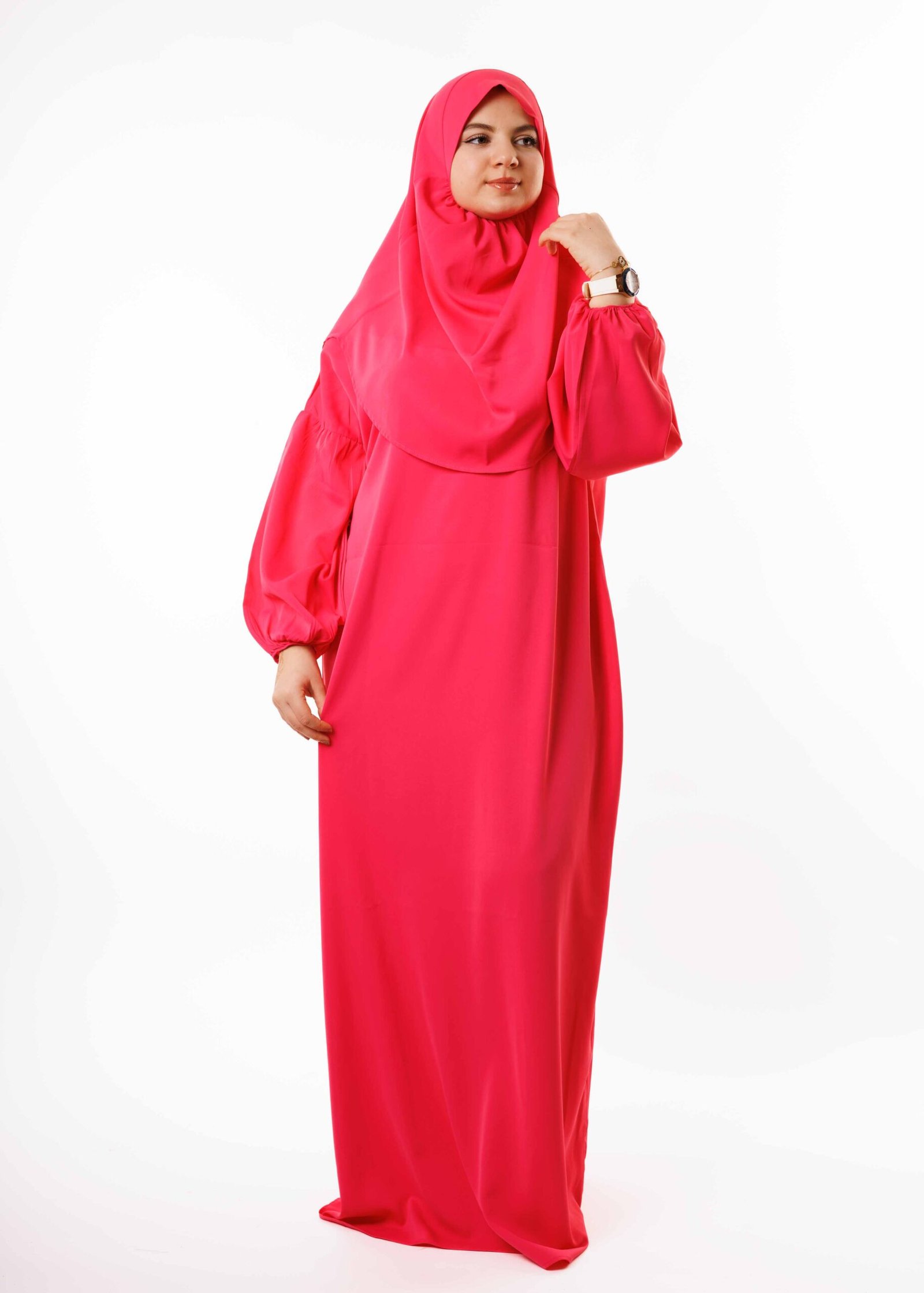 عباية الصلاة والإستعمال اليومي - وردي باربي -