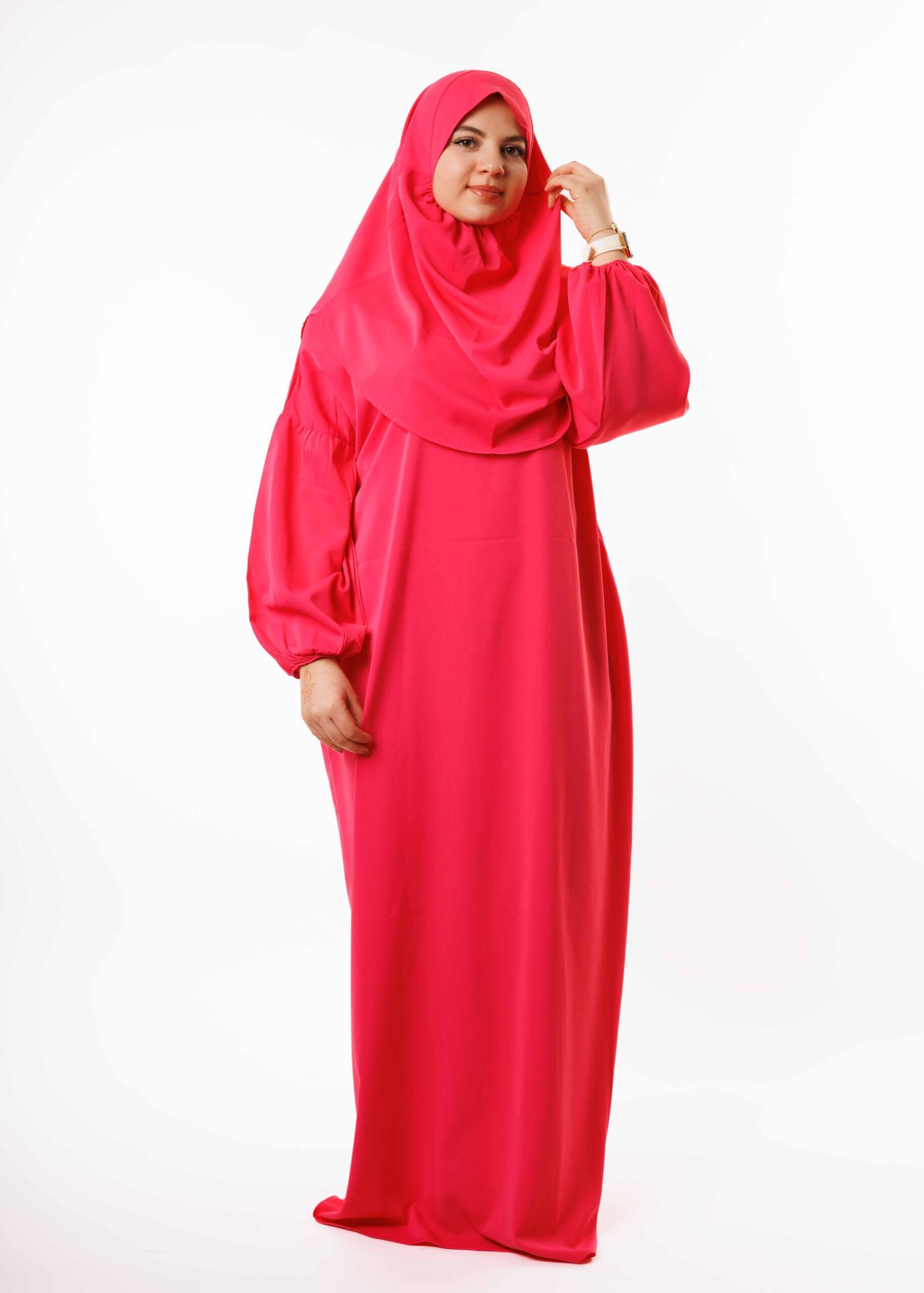 عباية الصلاة والإستعمال اليومي - وردي باربي -