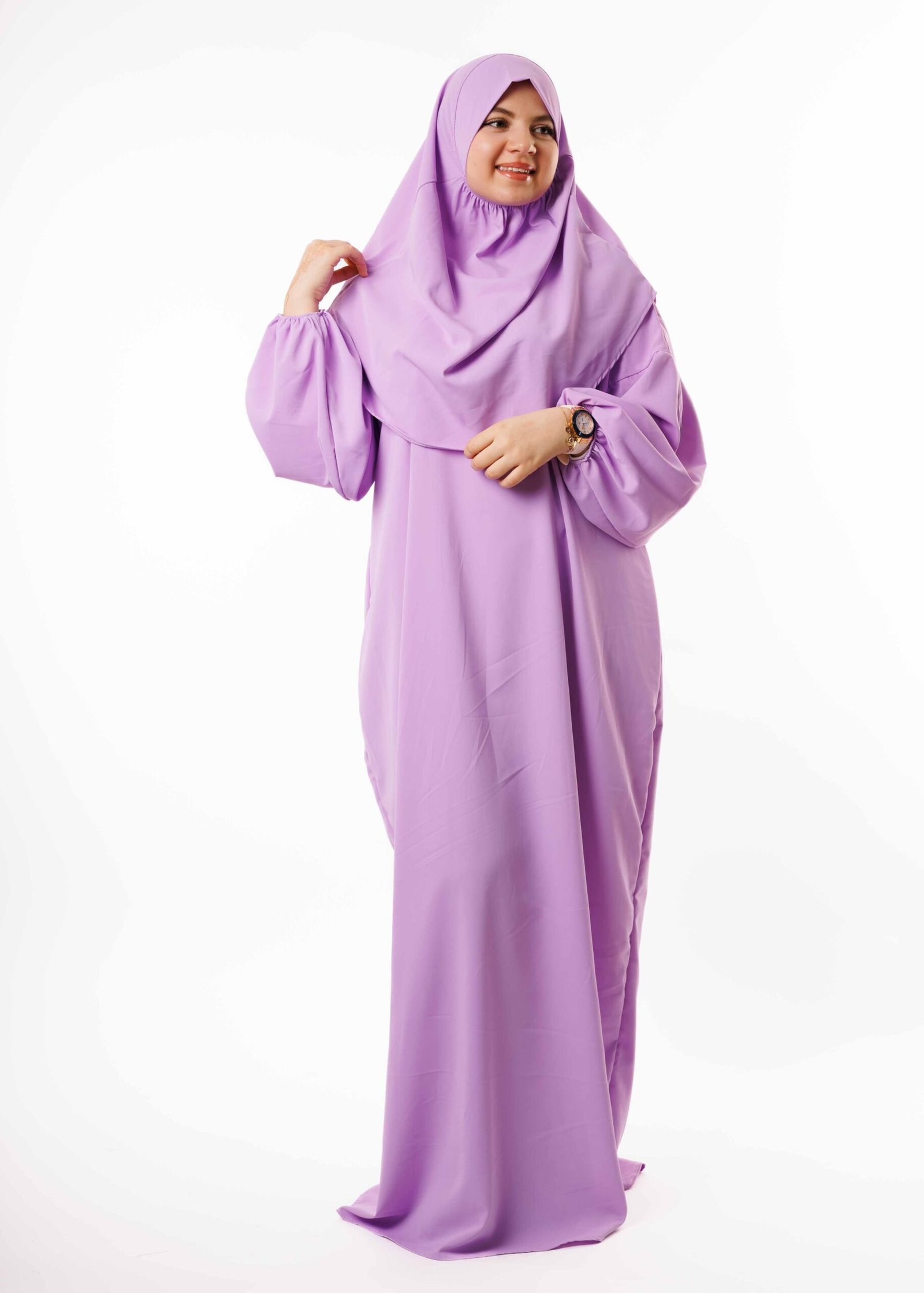 عباية الصلاة والإستعمال اليومي - بنفسجي -