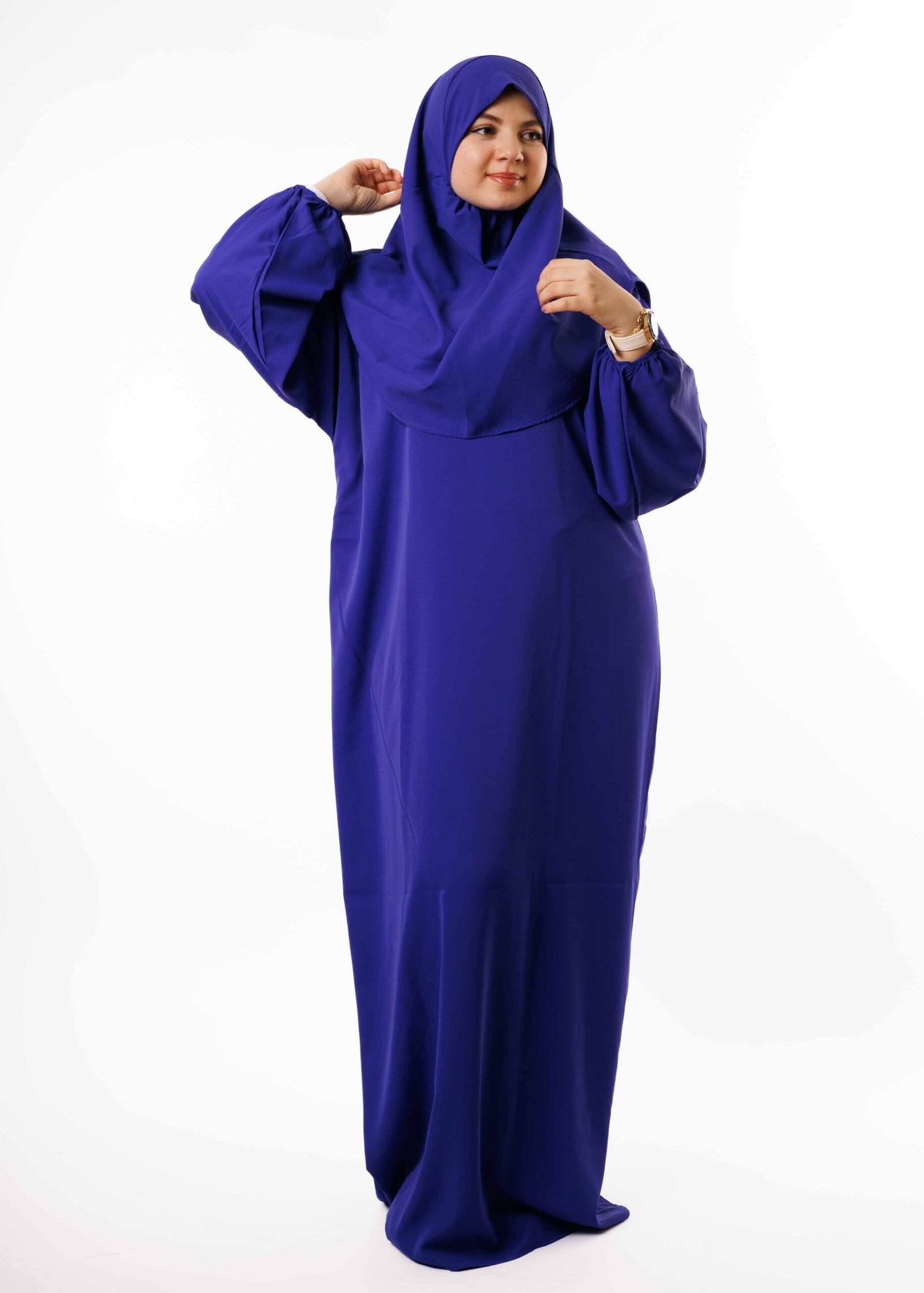 عباية الصلاة والإستعمال اليومي - أزرق ملكي -