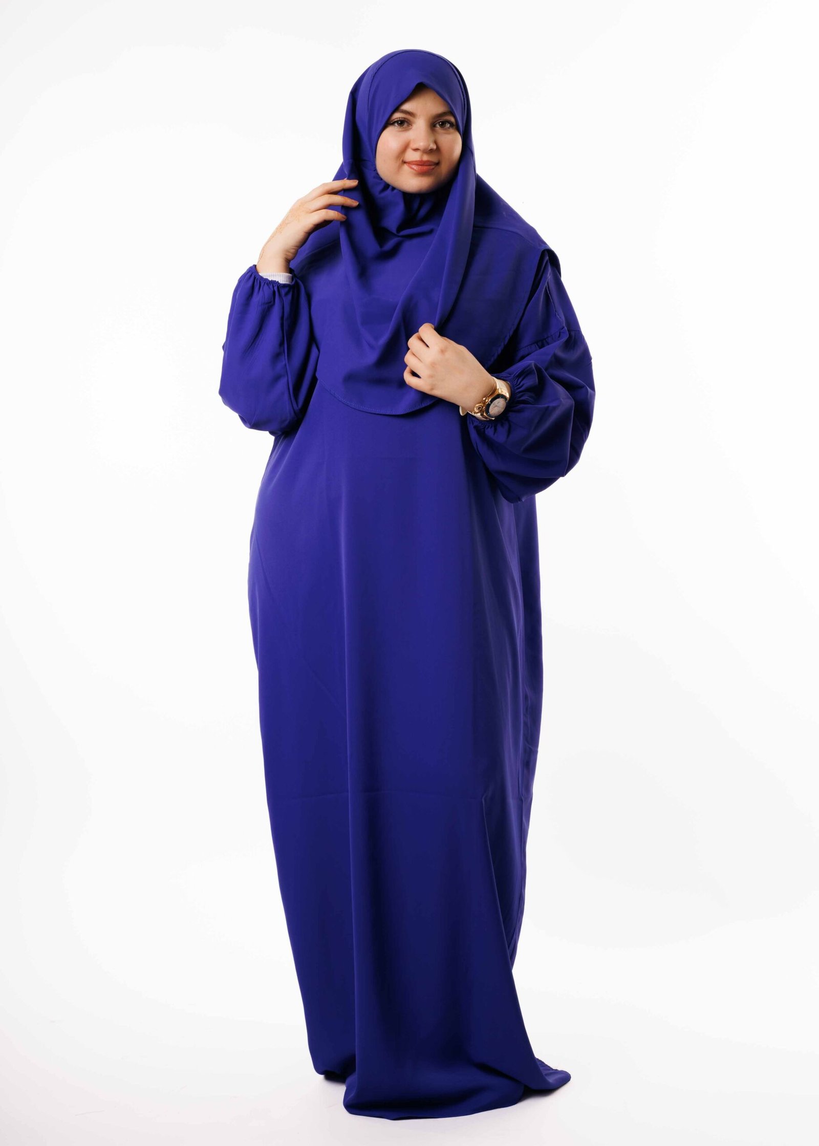 عباية الصلاة والإستعمال اليومي - أزرق ملكي -