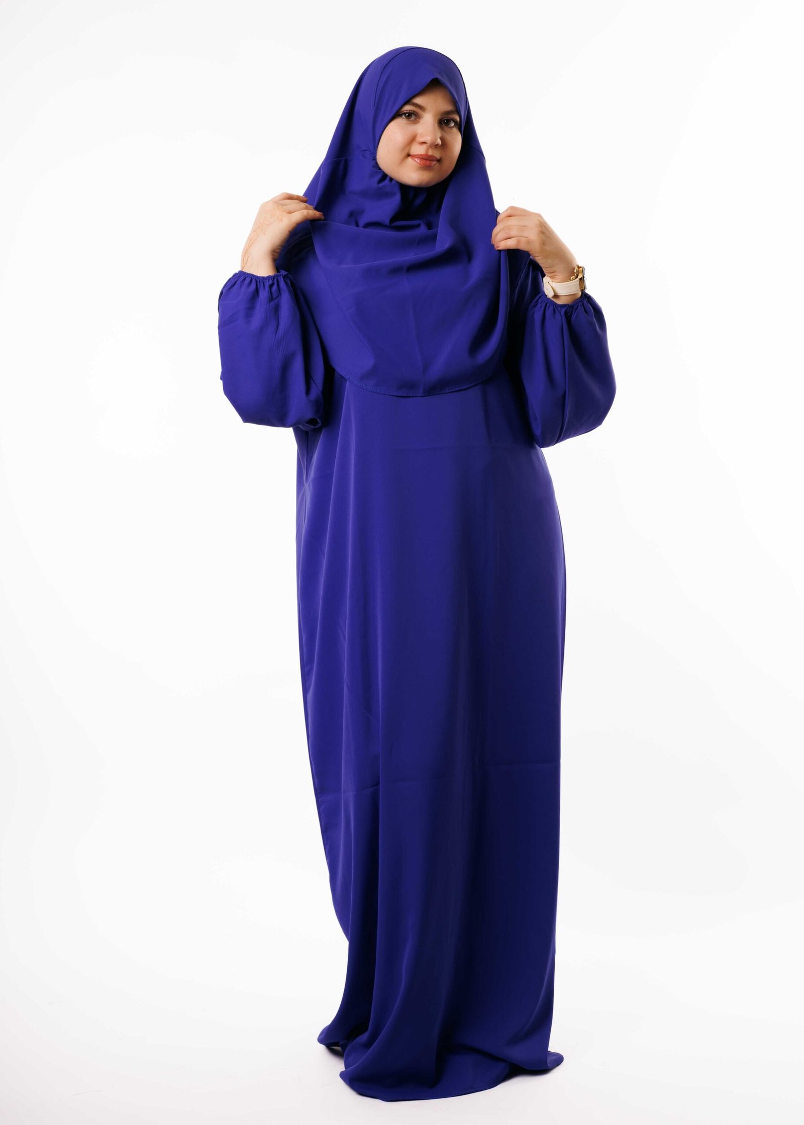 عباية الصلاة والإستعمال اليومي - أزرق ملكي -