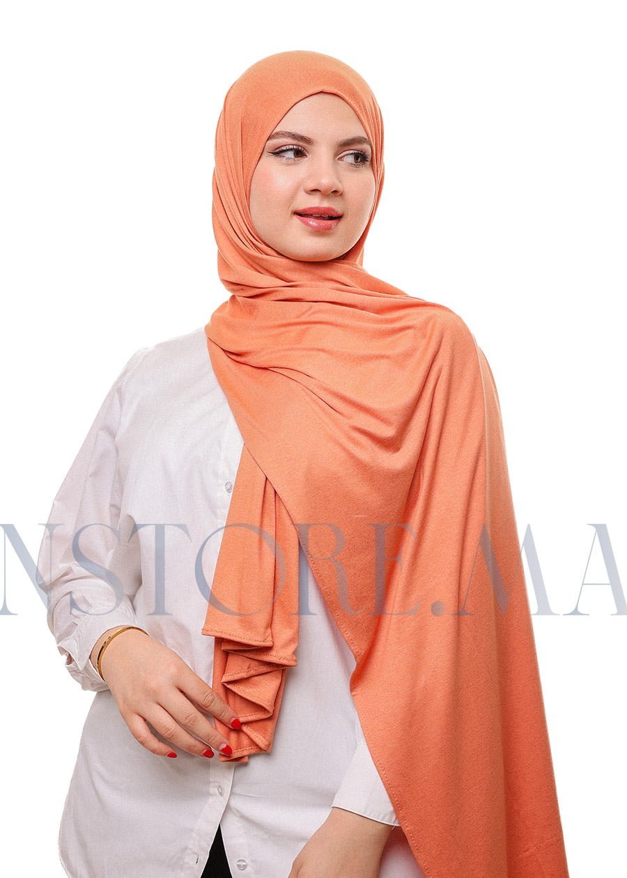 شال ليكرا سهل الإستعمال - برتقالي باستل -