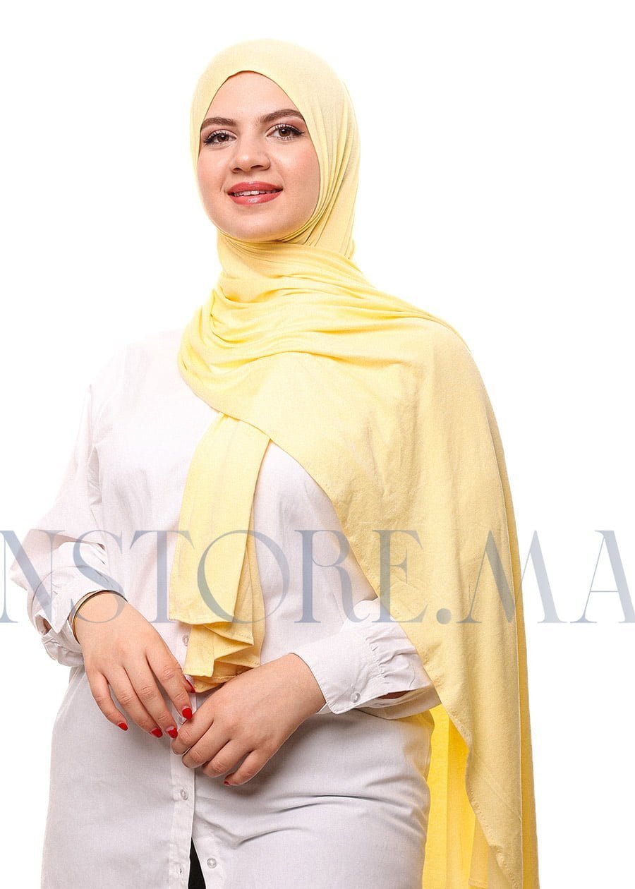 شال ليكرا سهل الإستعمال أصفر