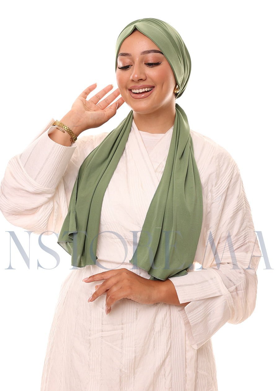 تربان دبي - أخضر عسكري -