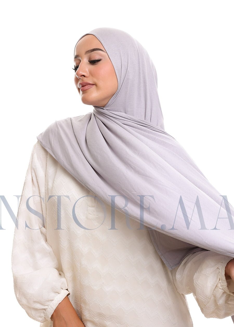 شال ليكرا سهل الإستعمال - رمادي -