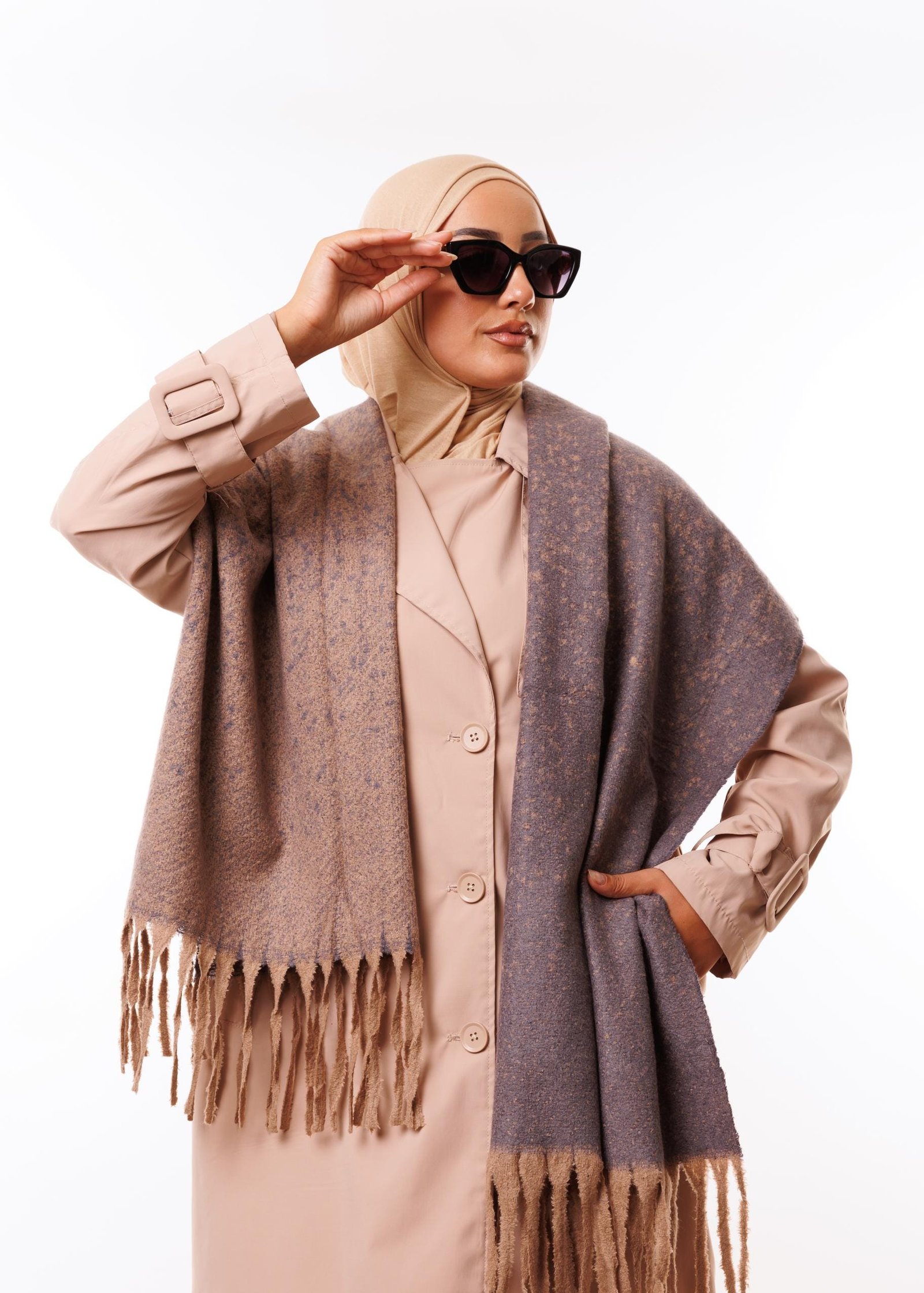 وشاح شتوي دافئ – JL36