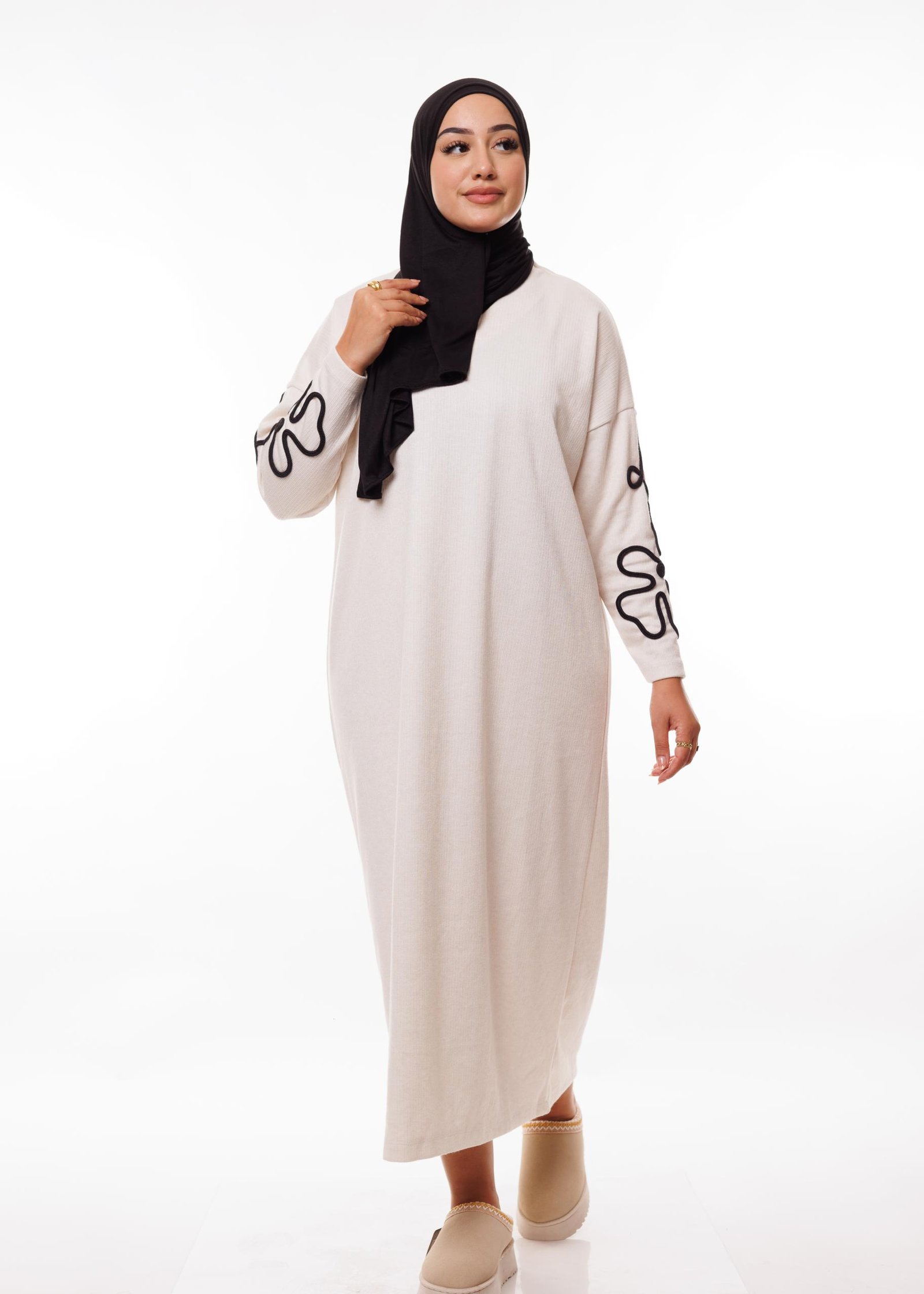 فستان صوفي شتوي