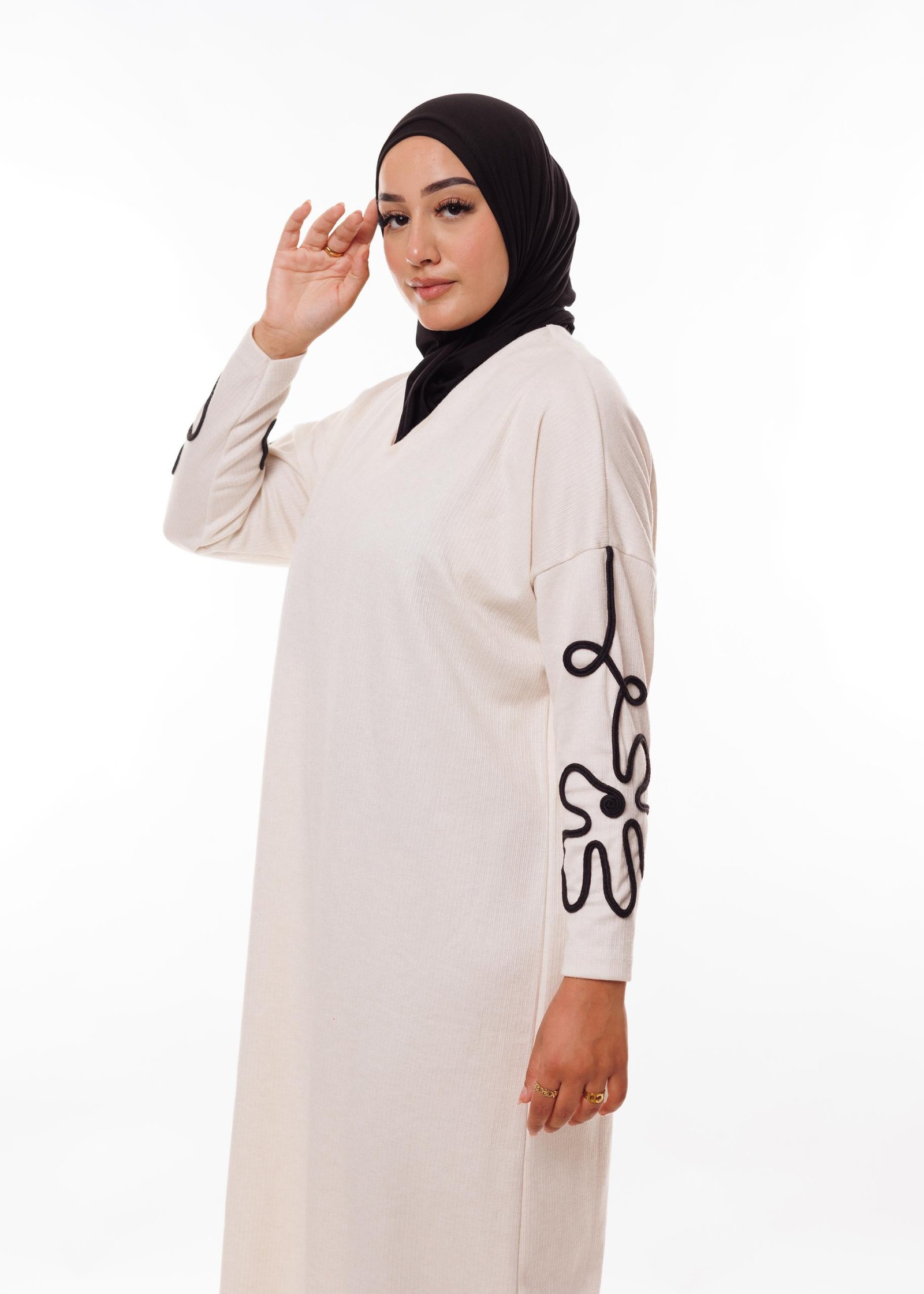 فستان صوفي شتوي