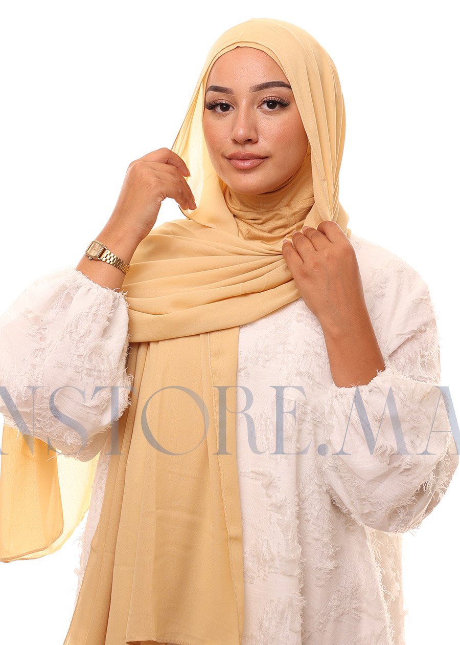 شال النينجا بيج مصفر