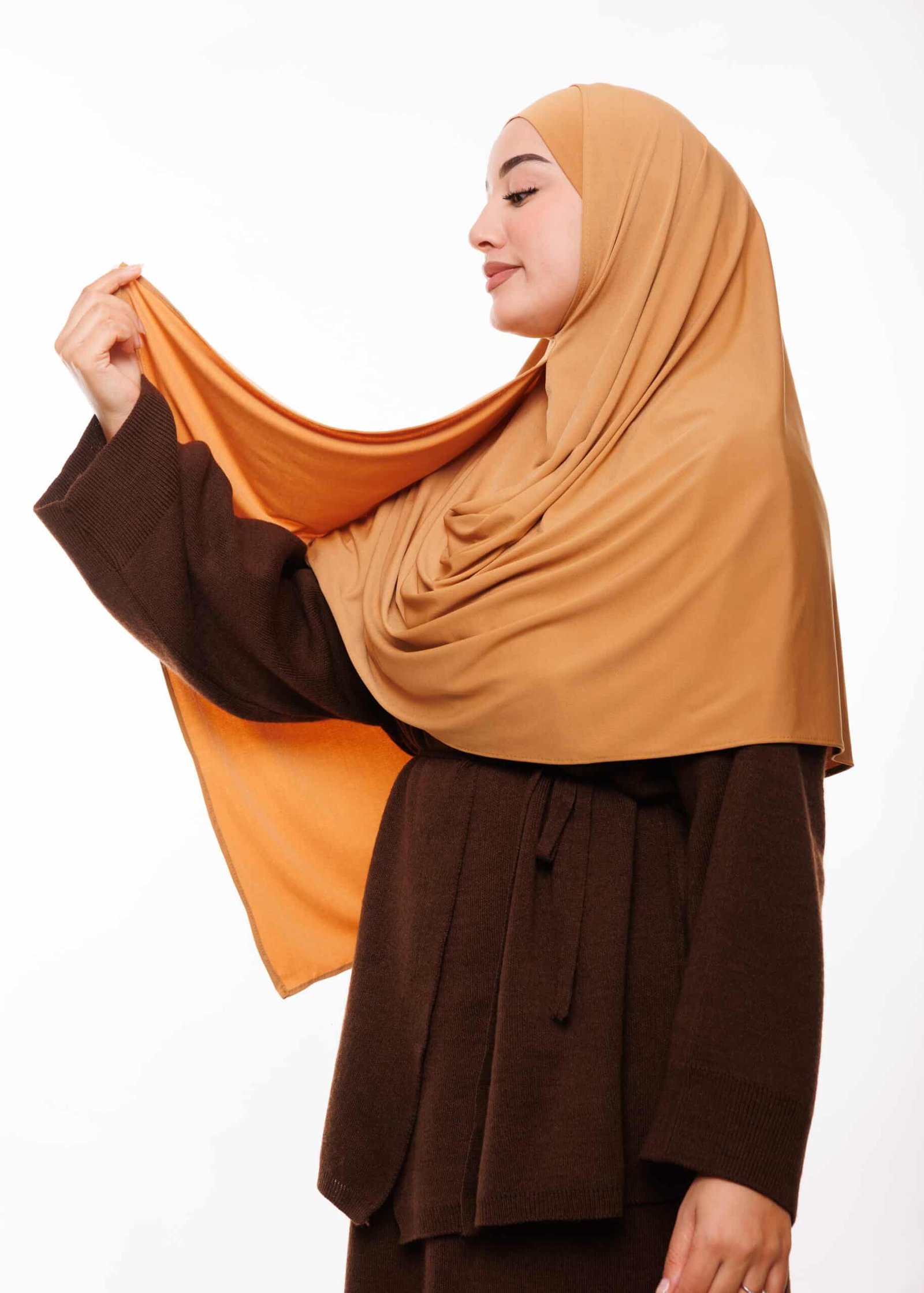 شال مزدوج - بيج رملي -