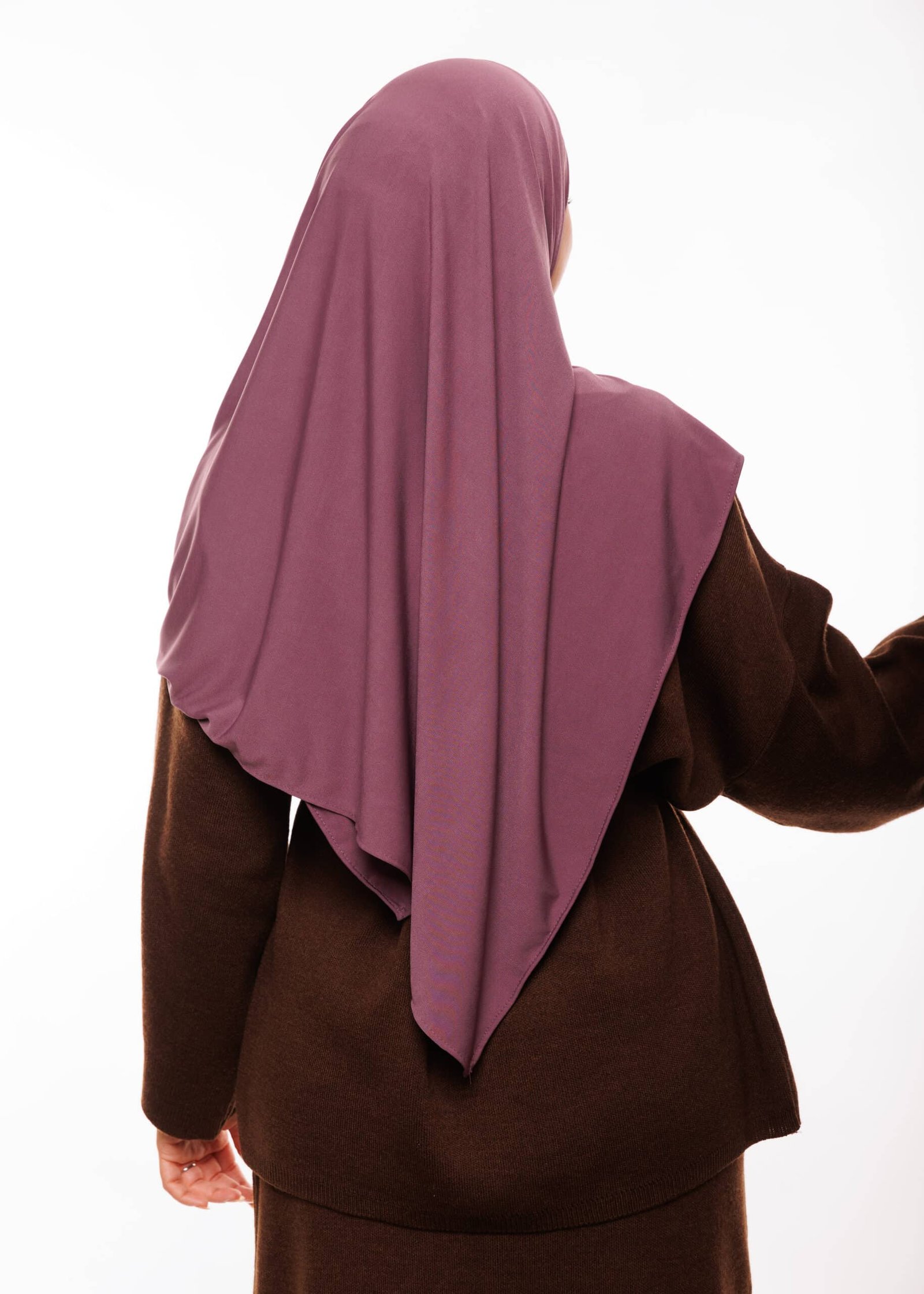 شال مزدوج - بنفسجي داكن -