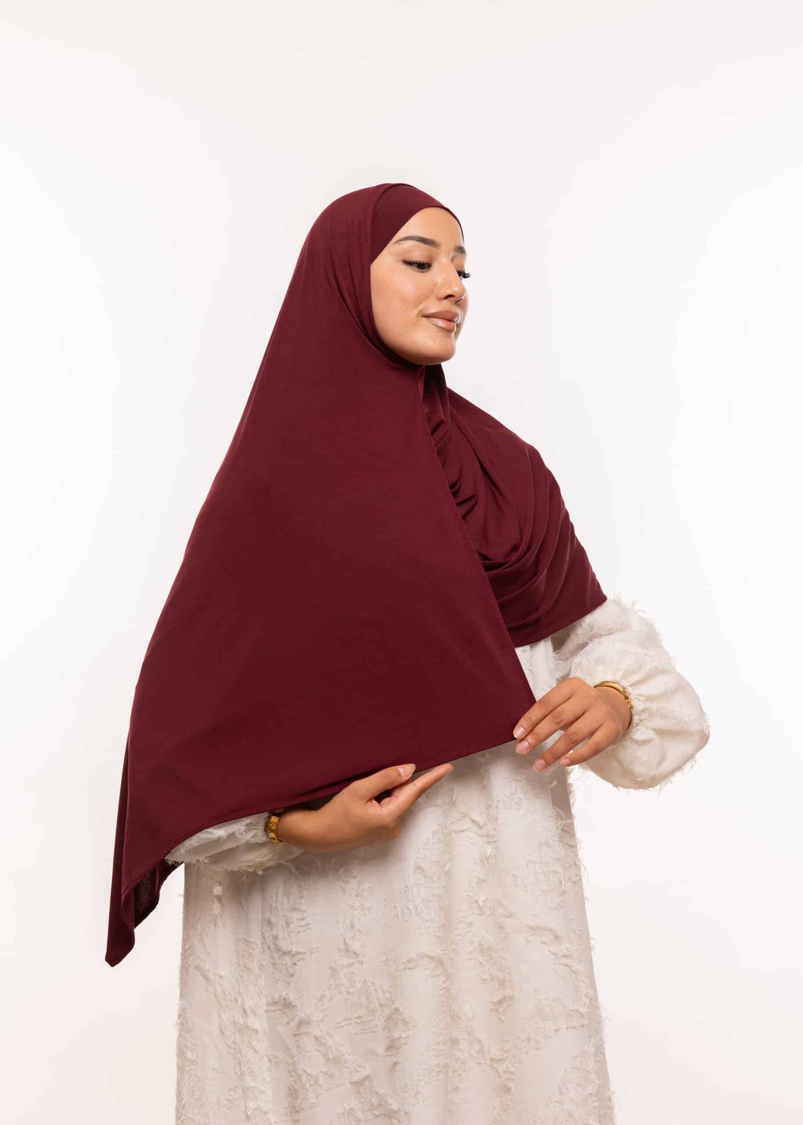 شال مزدوج - ڭرونة داكن