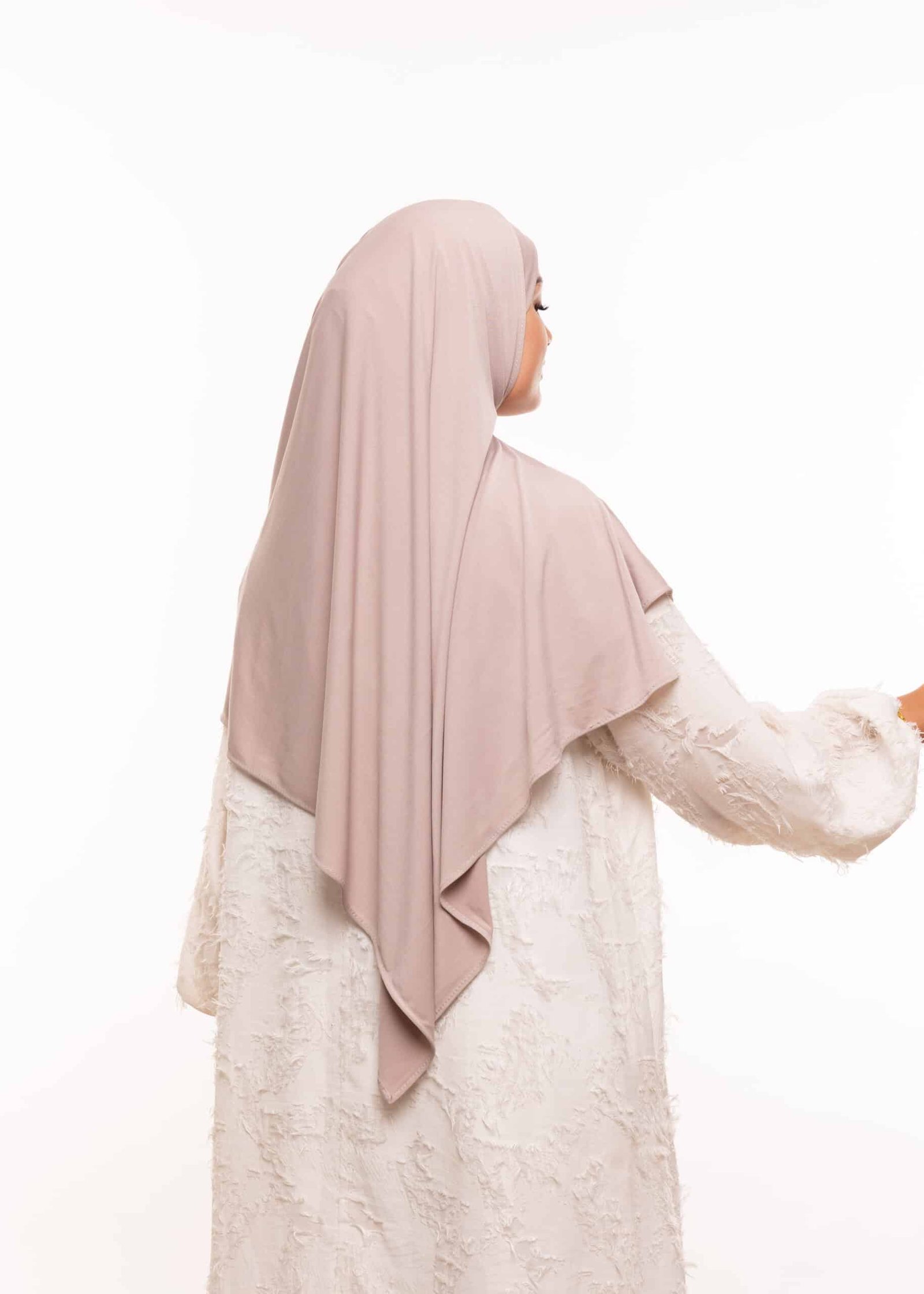 شال مزدوج - رمادي نيود